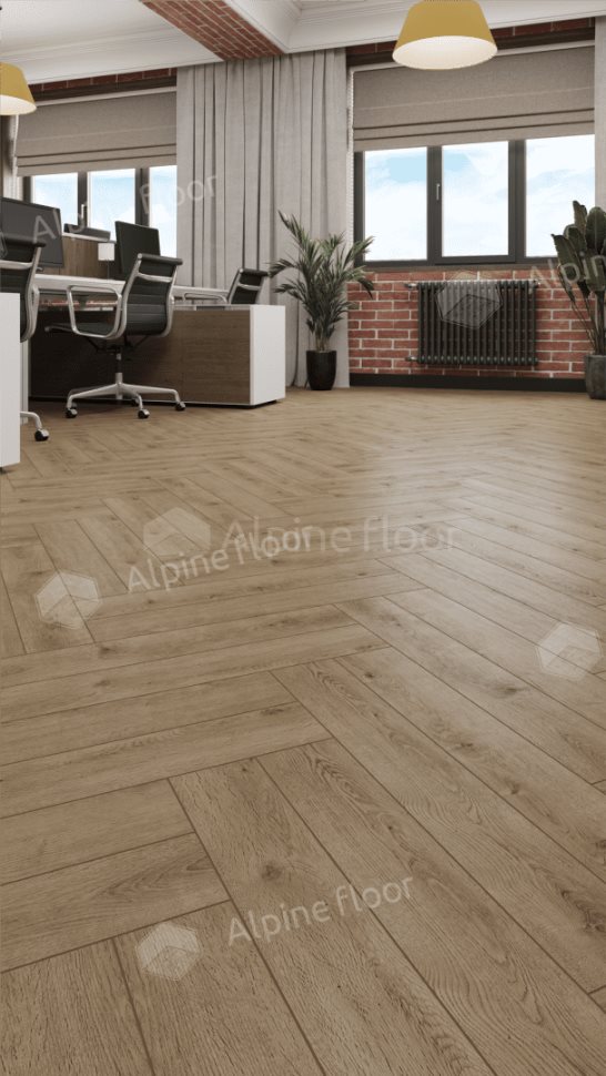 Ламинат "Alpine Floor" Herringbone 12 PRO Дуб Прованс (606*101*12 мм) — купить в Березовском