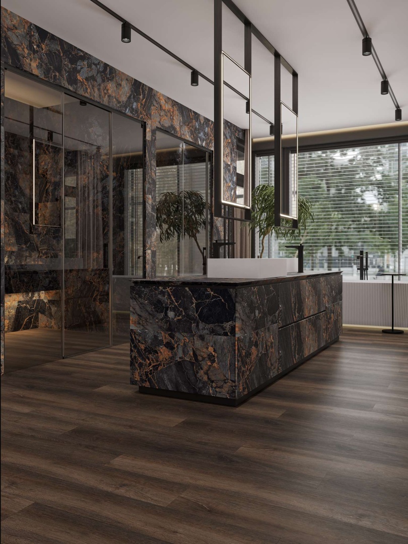 Кварцвиниловая плитка LVT "Alpine Floor" Дуб Левитан (1219*184*2 мм) — купить в Березовском