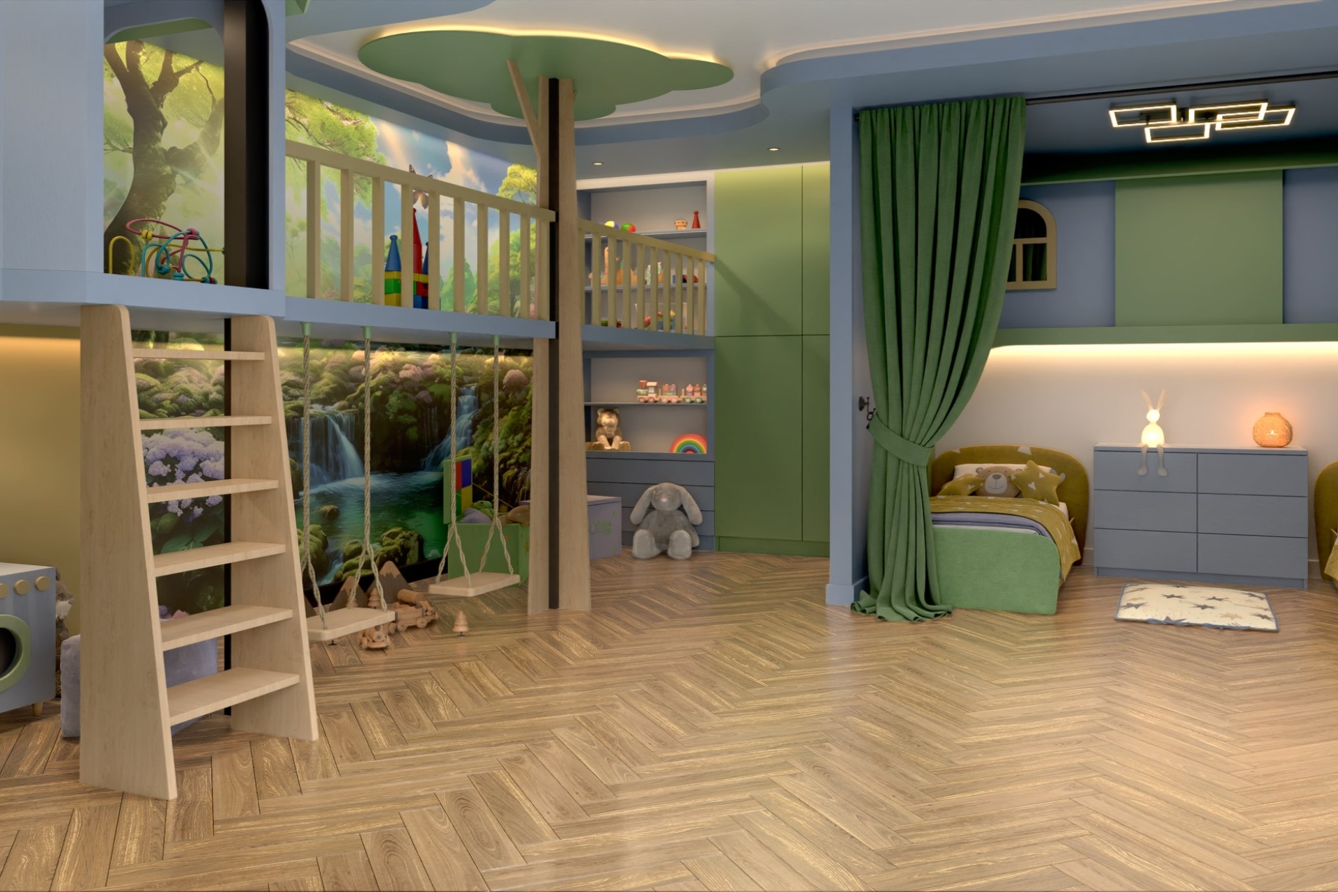 Инженерный паркет «Damy Floor» Натуральный (укладка елочкой) — купить в Березовском