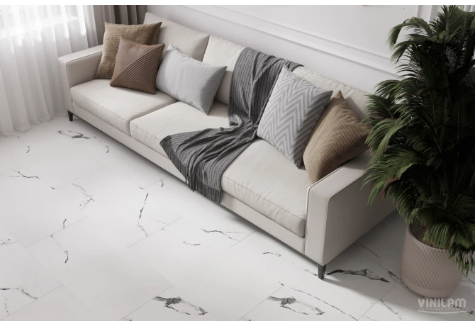 Кварц-винил Марокканский Мрамор (914,4*457,2*2,5 мм) — купить в Березовском