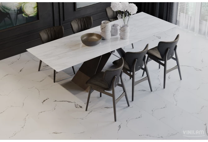 Кварц-винил Итальянский Мрамор (950*480*2,5 мм) — купить в Березовском