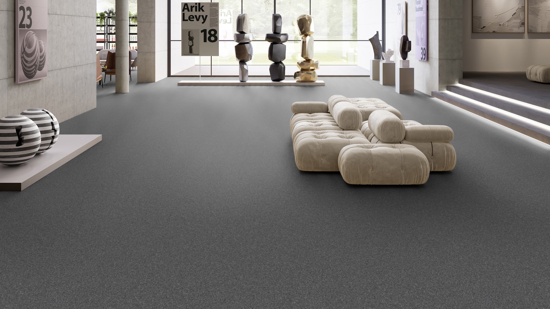 Ковровая плитка Medusa Tile 98 (500*500*5 мм) — купить в Березовском