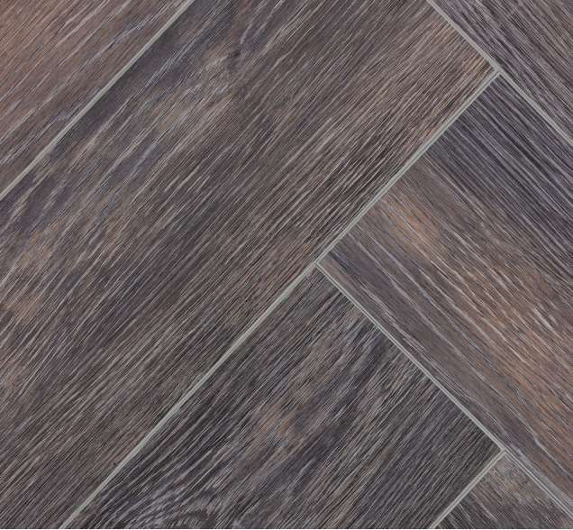 Виниловый ламинат SPC "Cronafloor" Herringbone Дуб Бордо (640*128*4,5 мм) — купить в Березовском