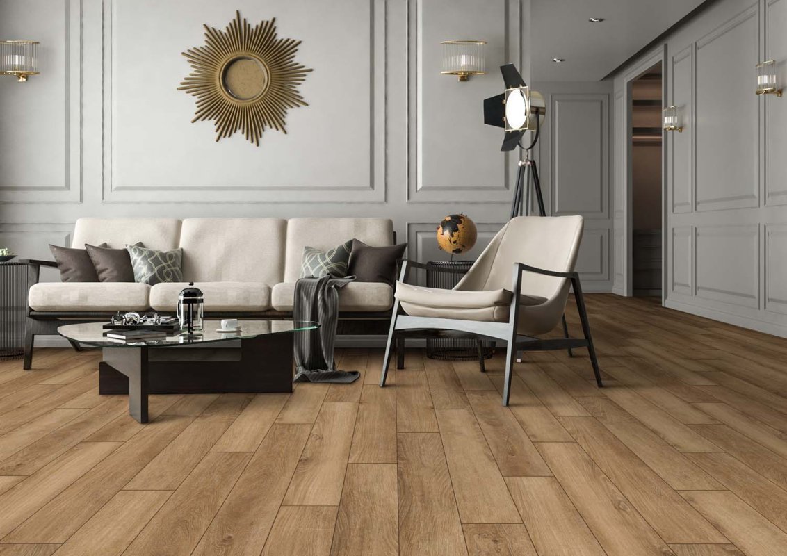 SPC ламинат  "Aberhof" Riverdale (1200*180*5 мм) — купить в Березовском