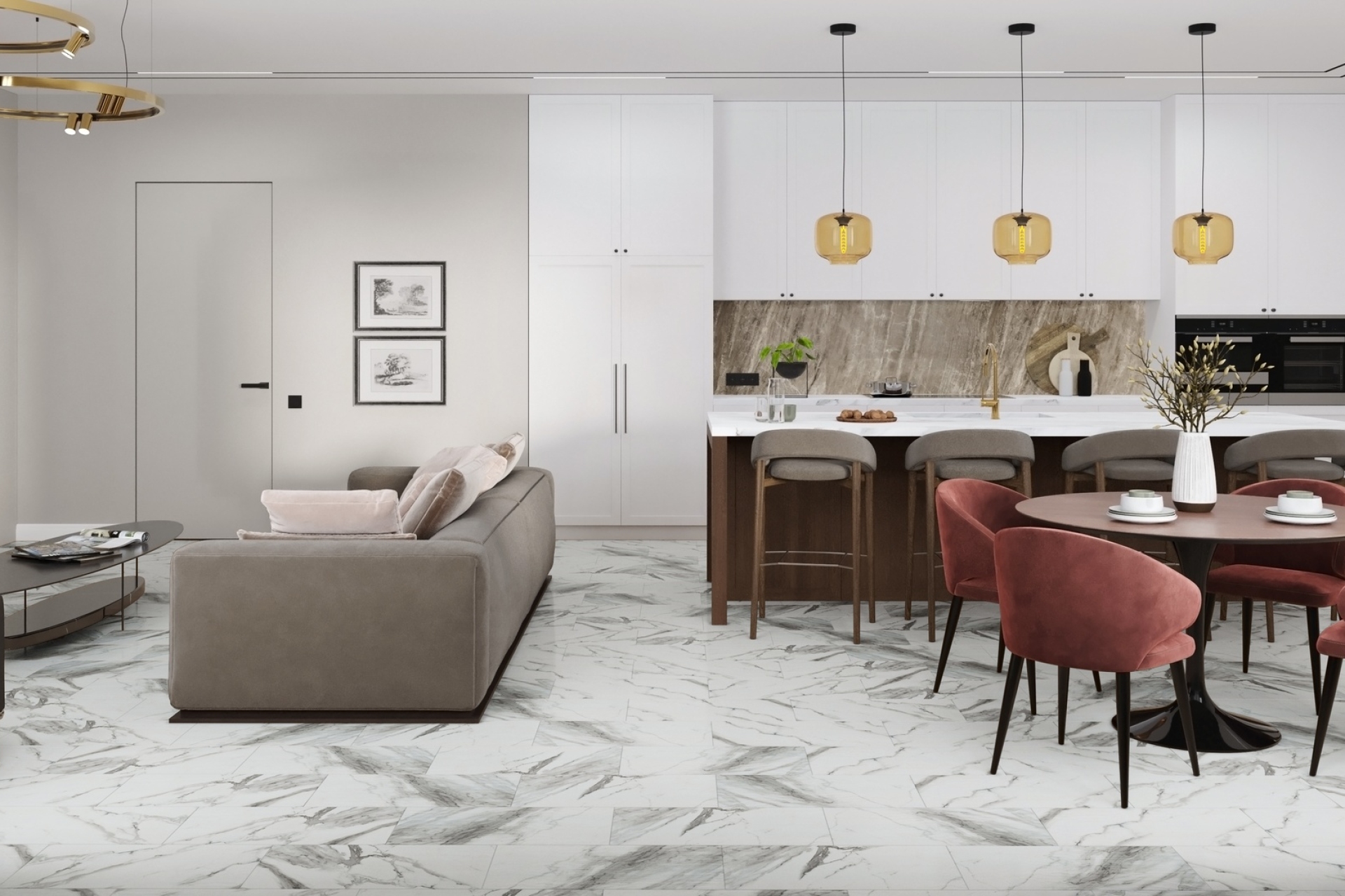 SPC плитка «Damy Floor» Эверест (610*305*5 мм) — купить в Березовском