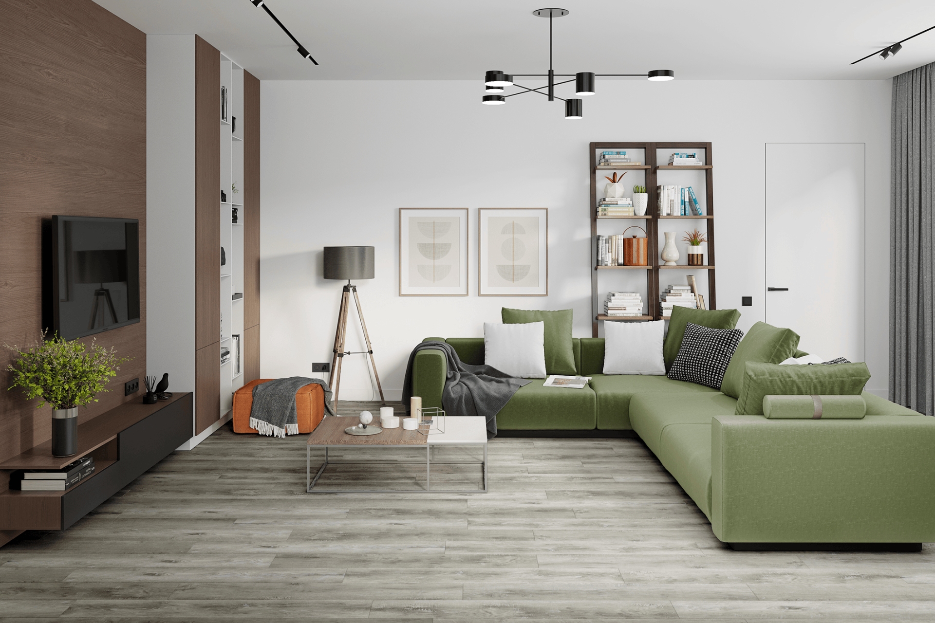 SPC ламинат «Damy Floor» Дуб Рустикальный Серый (1220*180*4 мм) — купить в Березовском