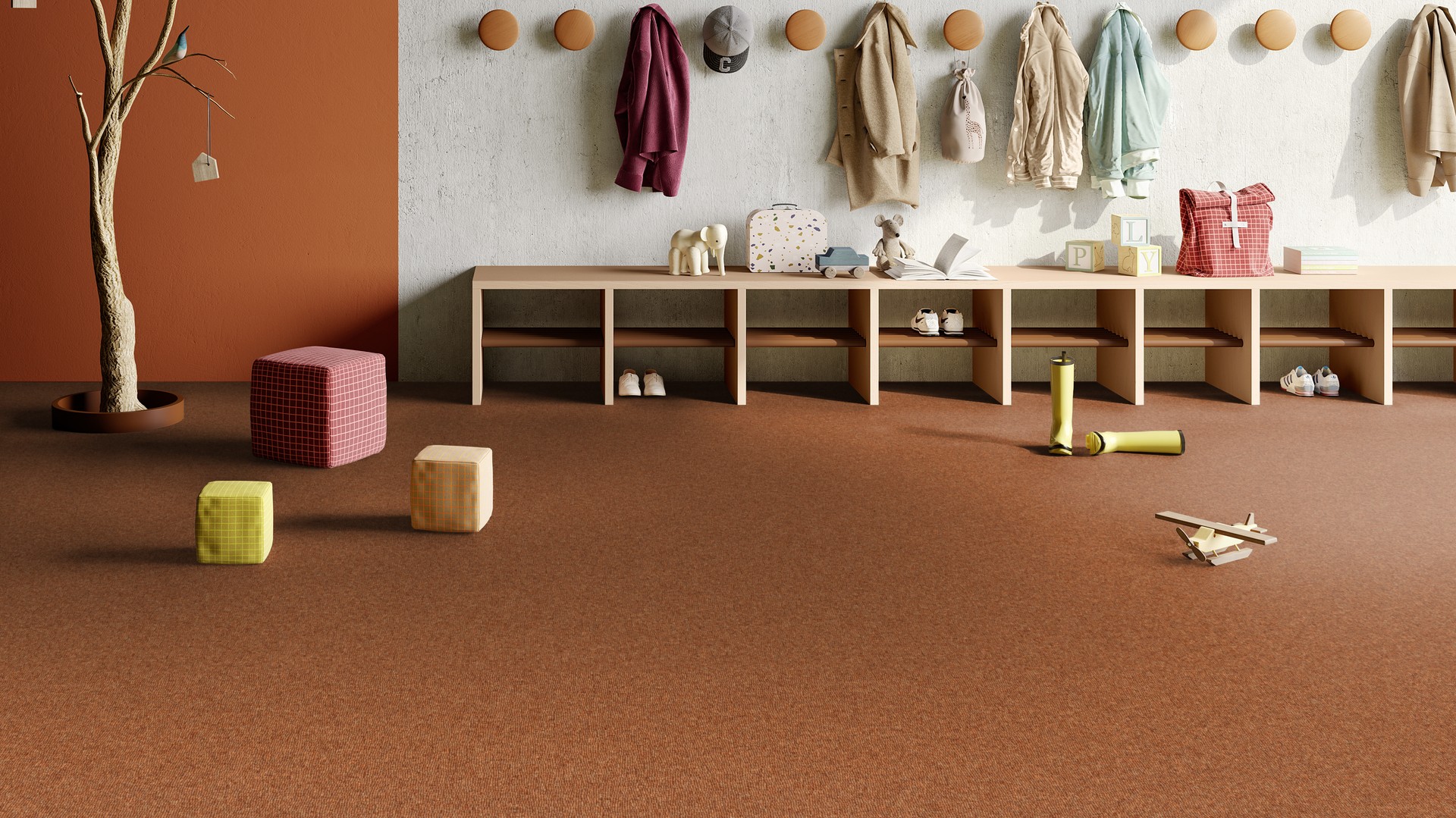 Ковровая плитка Medusa Tile 84 (500*500*5 мм) — купить в Березовском