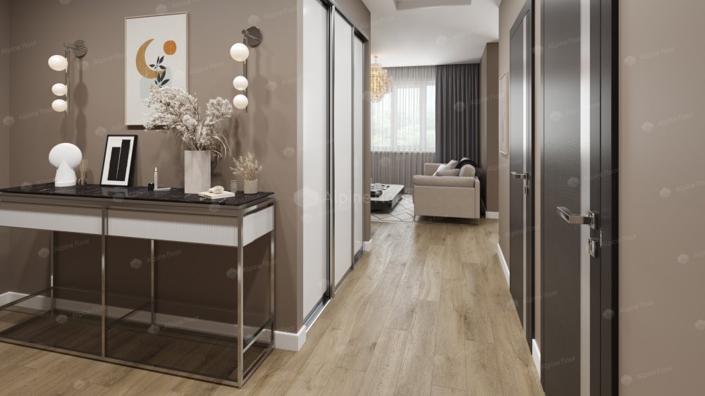 SPC Ламинат "Alpine Floor" Дуб млечный (1524*180*8 мм) — купить в Березовском