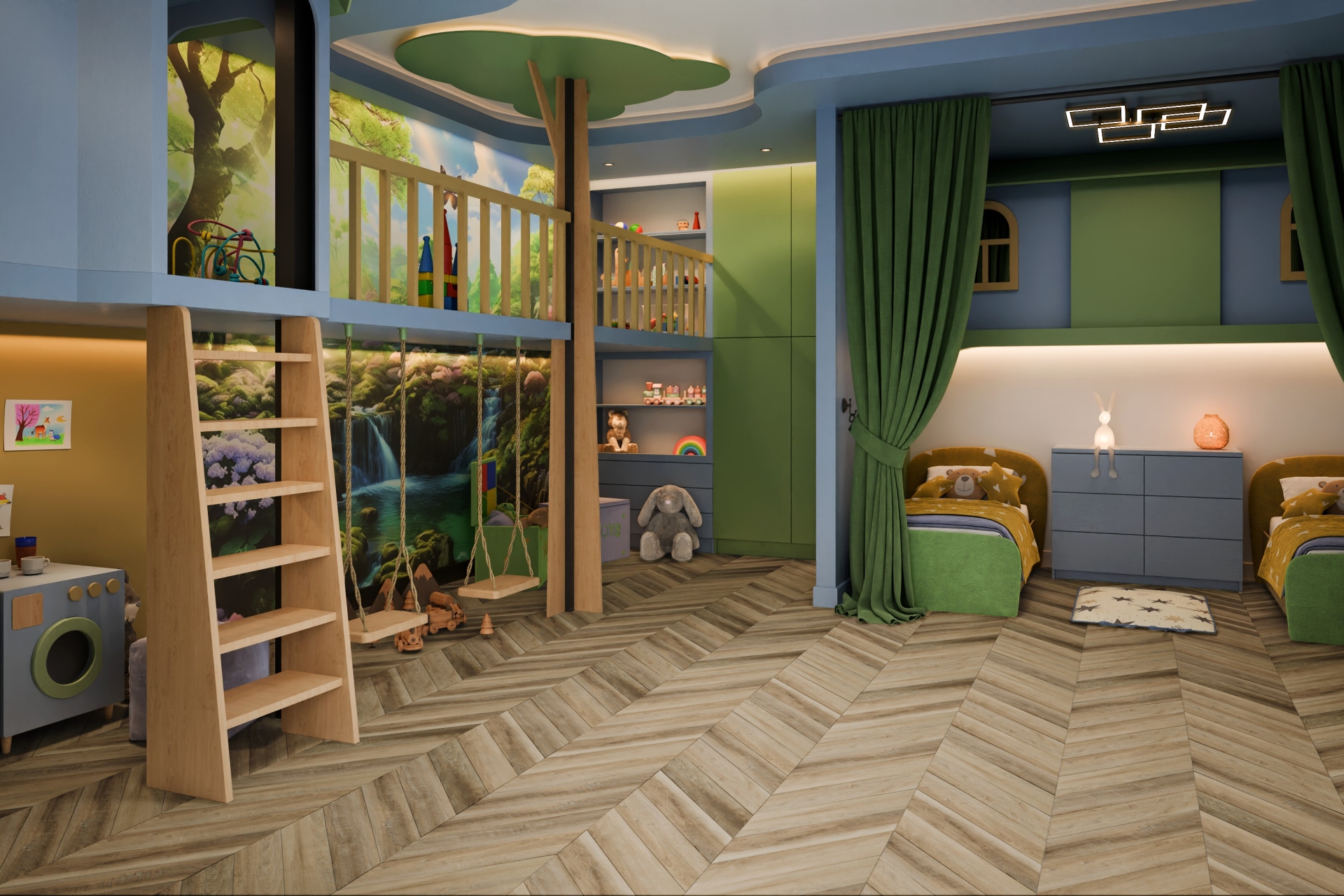 SPC ламинат «Damy Floor» Амбуаз (600*127*5 мм) — купить в Березовском