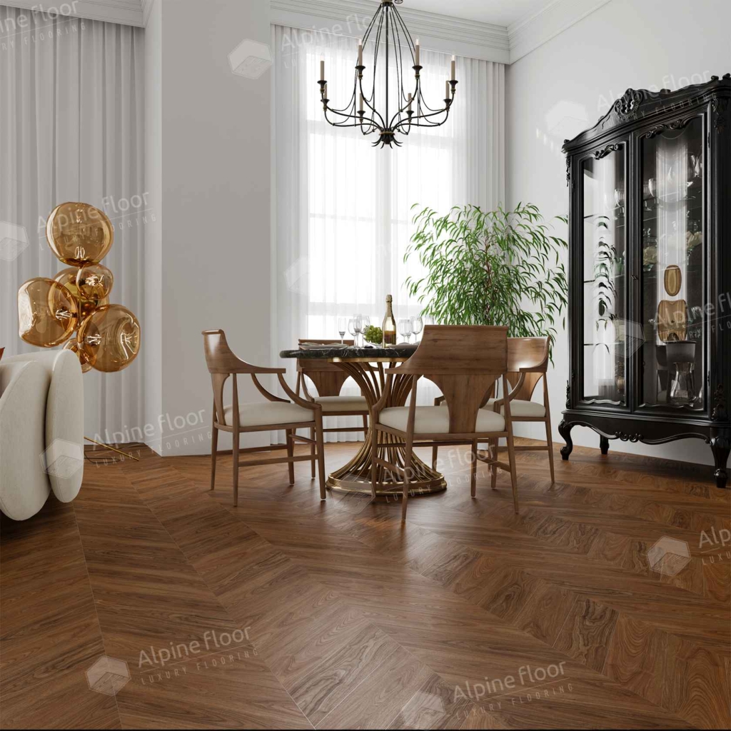 SPC ламинат "Alpine Floor" Орех Нойер (600*127*5 мм) — купить в Березовском