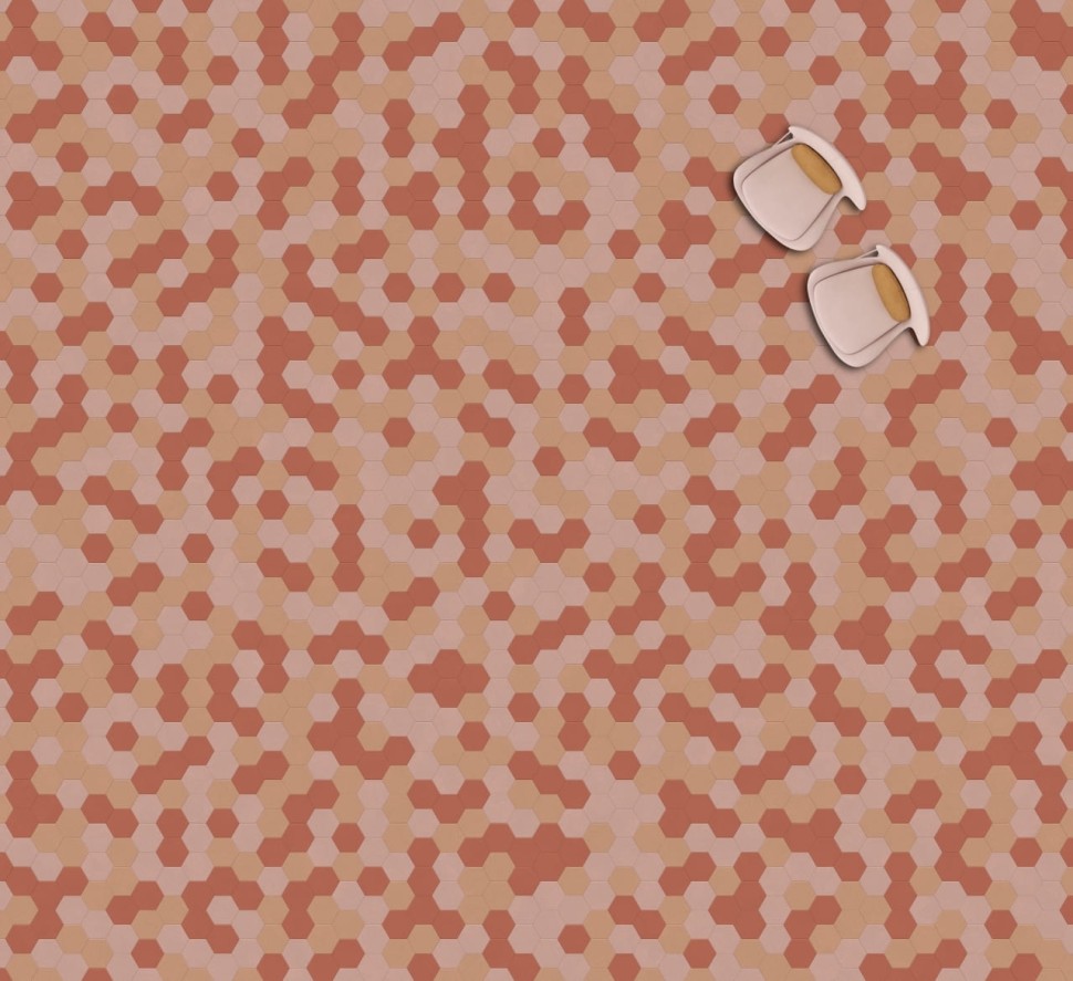 Виниловая плитка "Moduleo" Moods Hexagon 347 (226,32*196*2,5 мм) — купить в Березовском