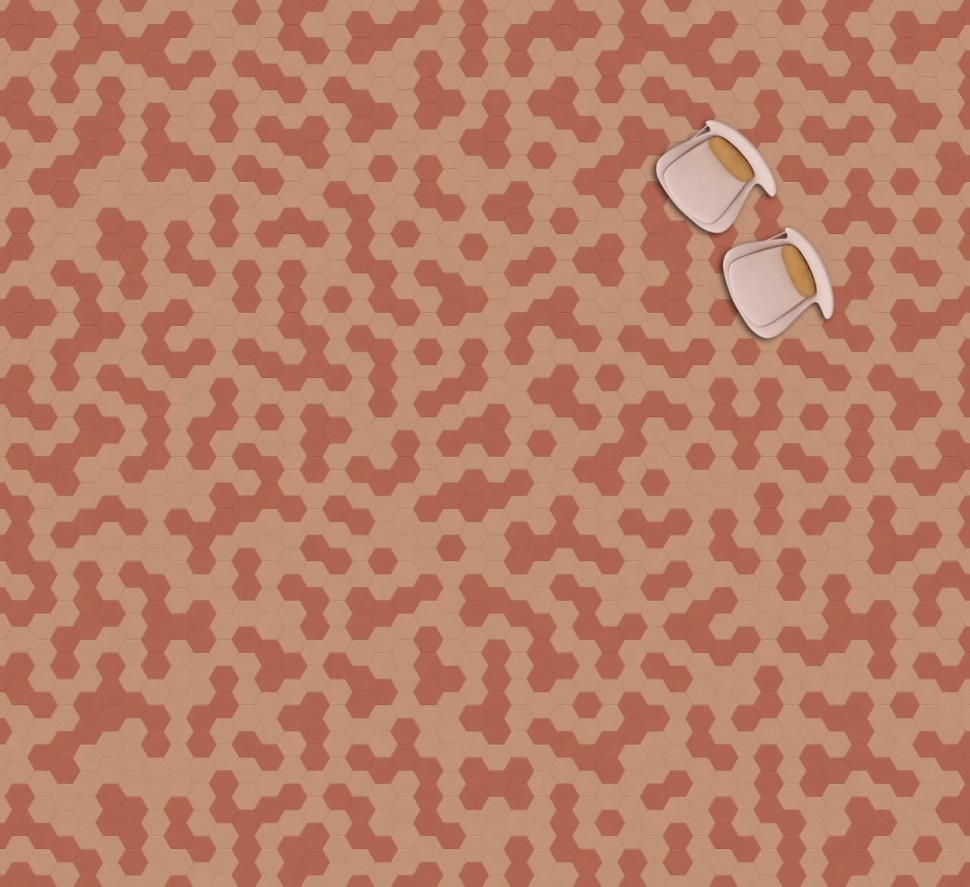 Виниловая плитка "Moduleo" Moods Hexagon 341 (226,32*196*2,5 мм) — купить в Березовском