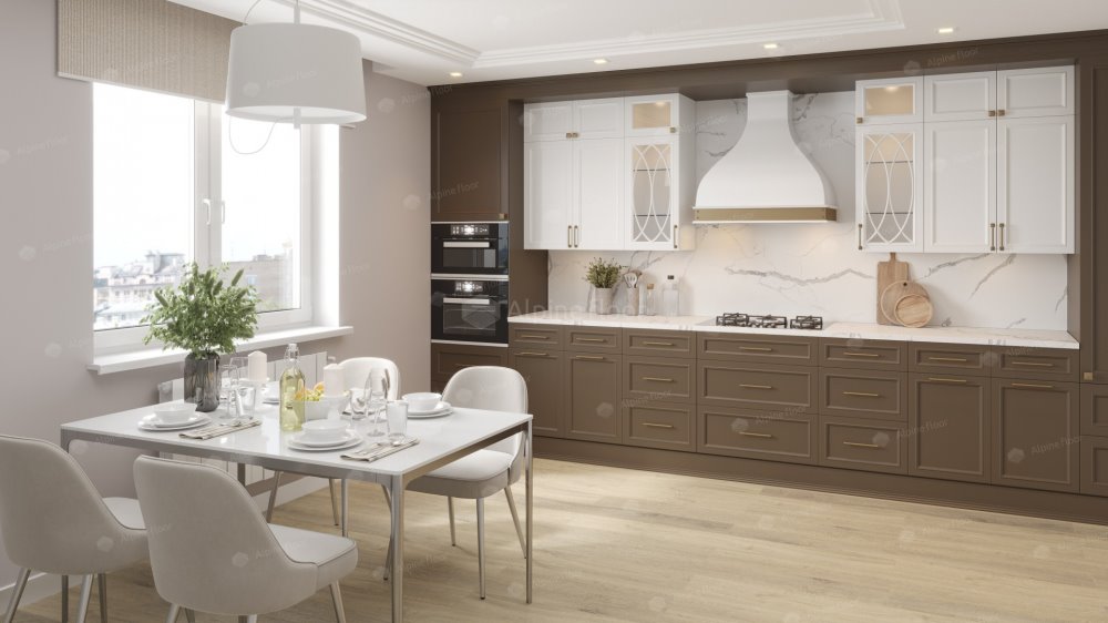 SPC Ламинат "Alpine Floor" Дуб капучино (1524*180*8 мм) — купить в Березовском