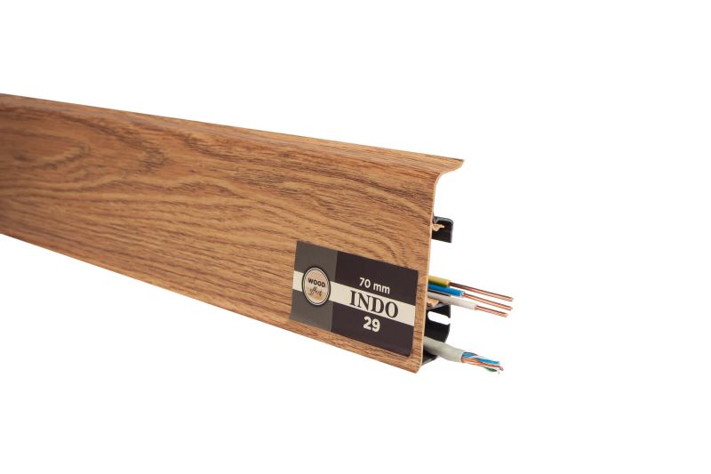 Плинтус "Arbiton" Indo Дуб Лютея (2500*26*70 мм) — купить в Березовском