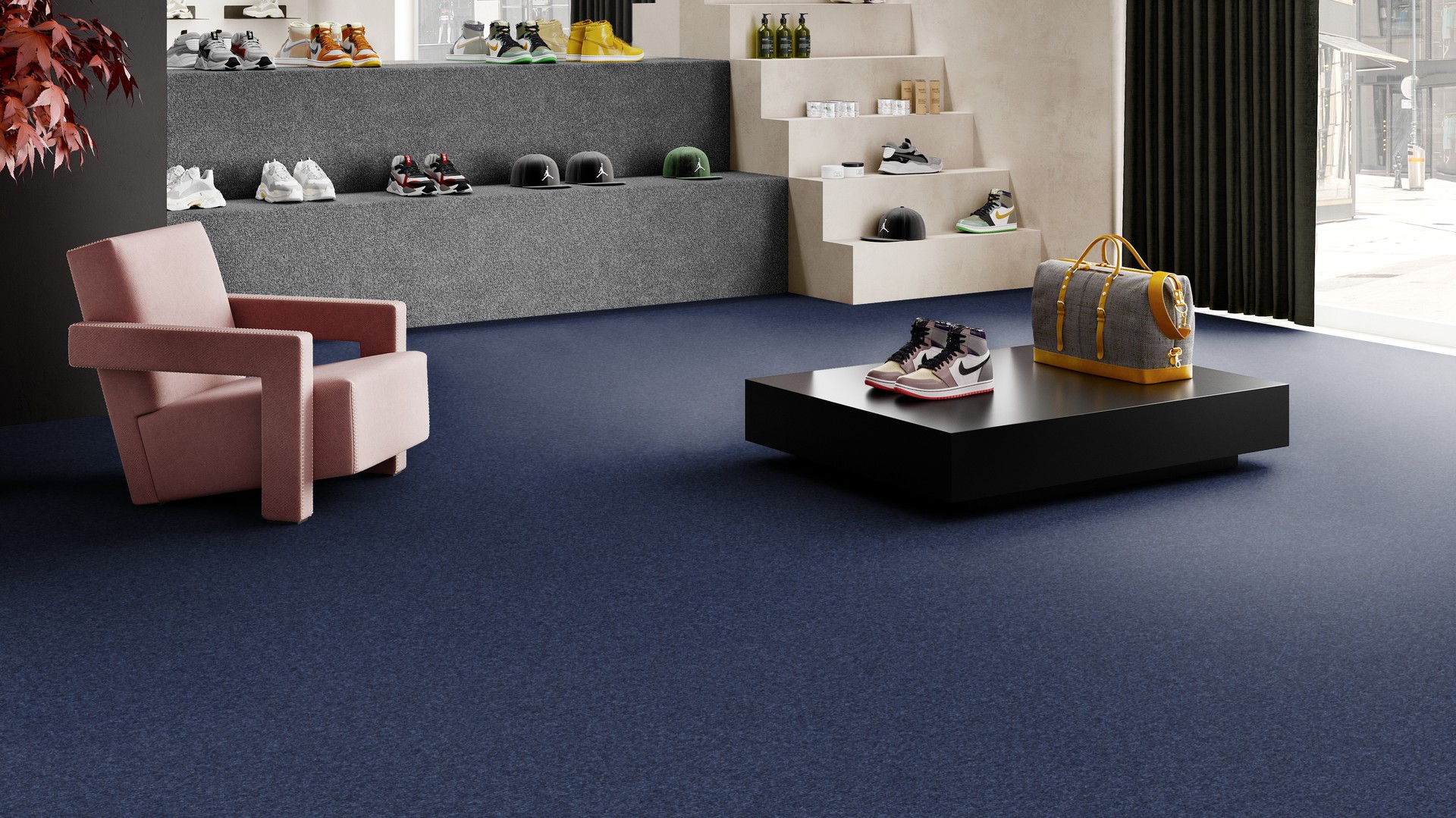 Ковровая плитка Medusa Tile 77 (500*500*5 мм) — купить в Березовском