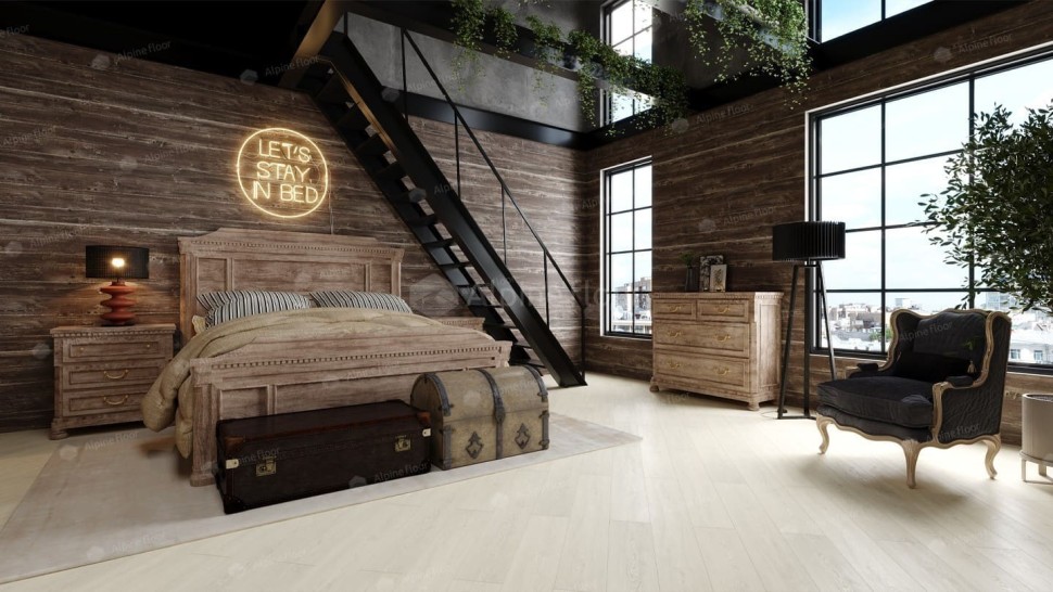 Виниловый ламинат "Alpine Floor" Classic Light MC Дуб Арктик (1220*183*3,5 мм) — купить в Березовском