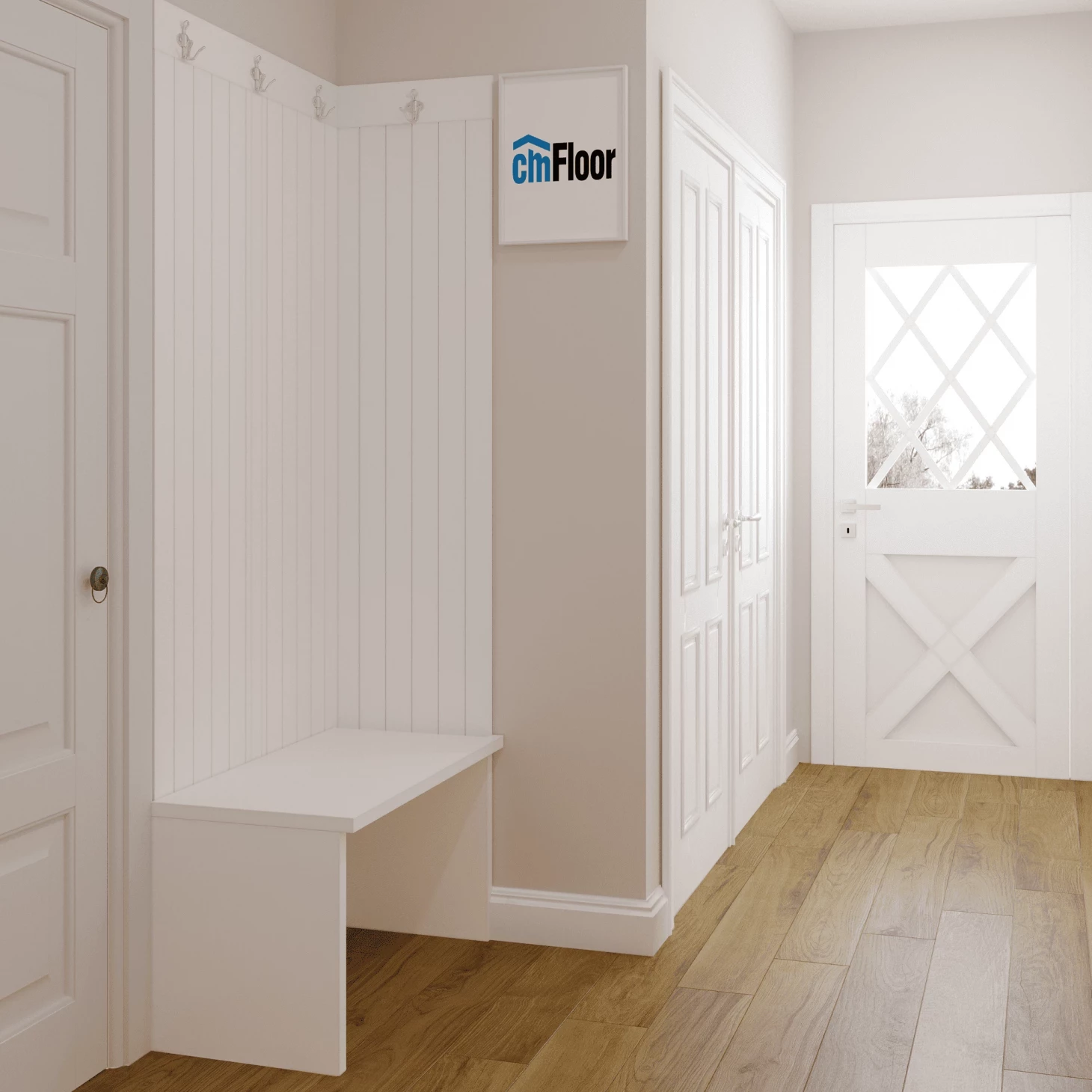 SPC плитка для пола Орех Американский (1220*180*4 мм) — купить в Березовском