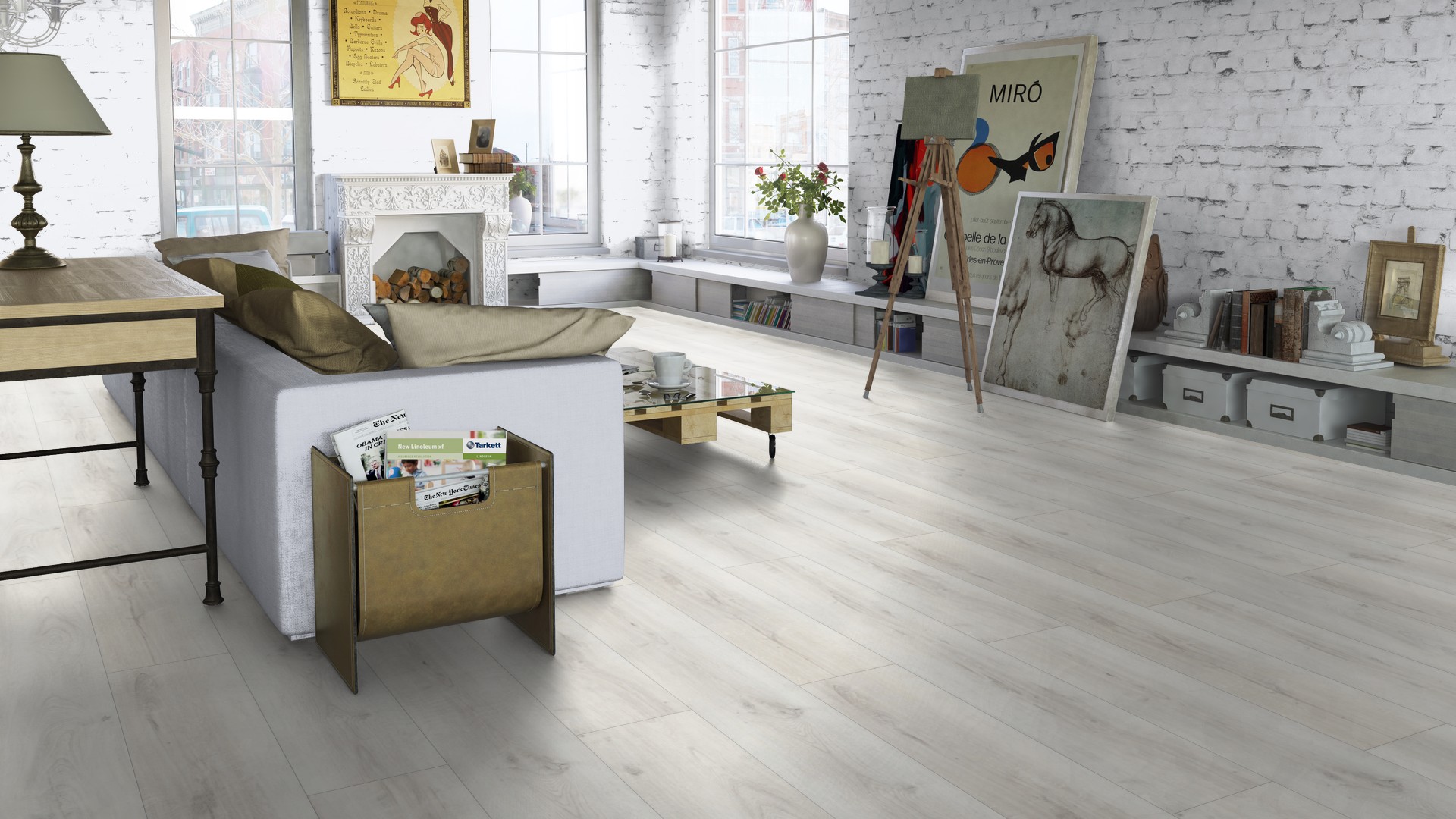 SPC ламинат "Tarkett" Deep House Patrick (1400*225*4,6 мм) — купить в Березовском