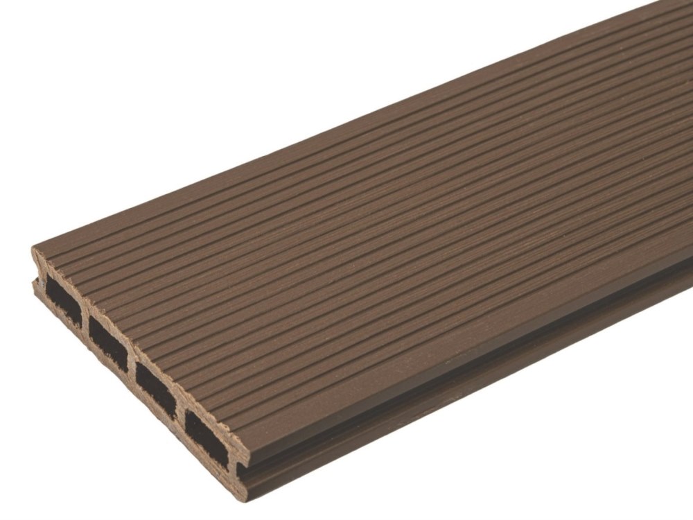 Террасная доска орех TalverWood 150*25мм, 3 D+вельвет брашинг — купить в Березовском