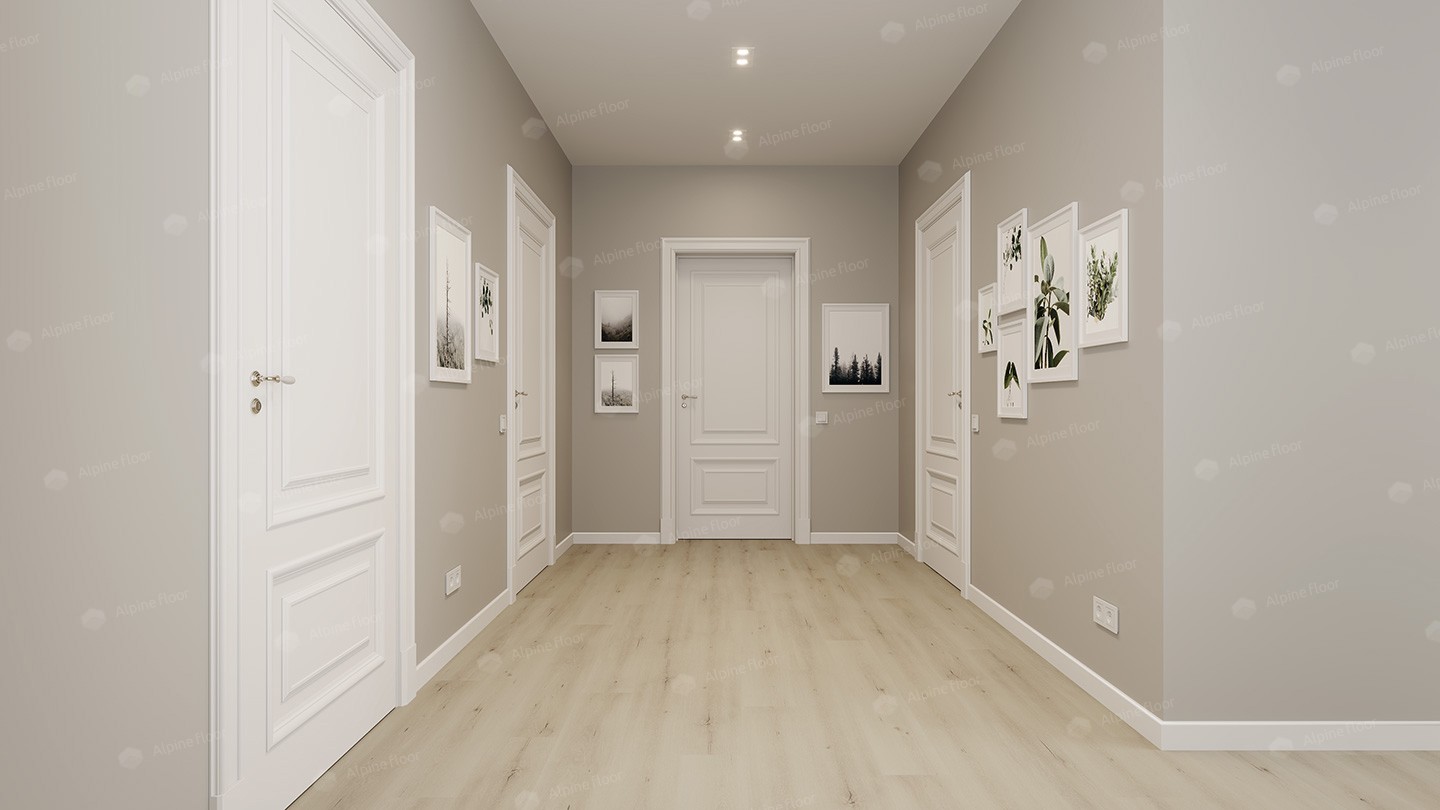 SPC ламинат "Alpine Floor" Ададжио (1220*183*3,5 мм) — купить в Березовском