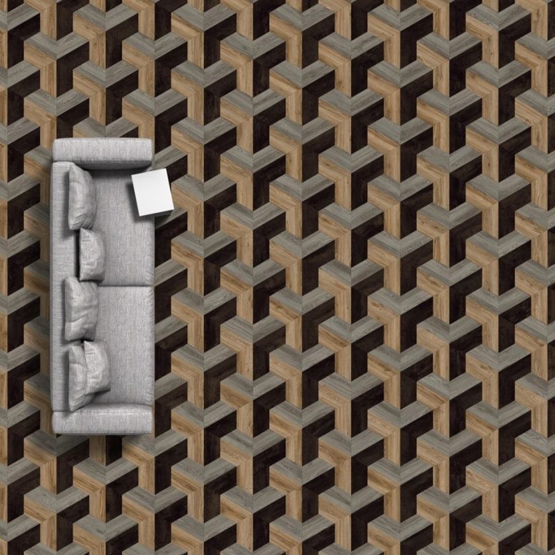 Виниловая плитка Mesh 416 (453*196*2,5 мм) — купить в Березовском