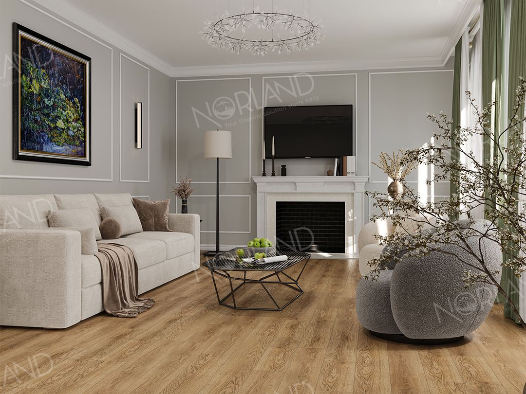 Каменно-полимерный ламинат SPC "Norland" Gaula (1220*183*4 мм) — купить в Березовском