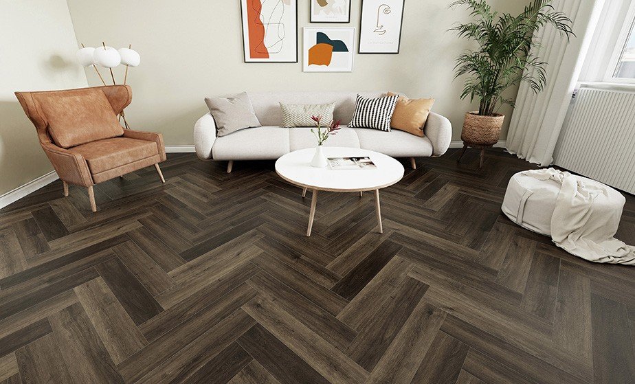 Ламинат SPC AquaMax Дуб Шеверни (640*128*4 мм) — купить в Березовском