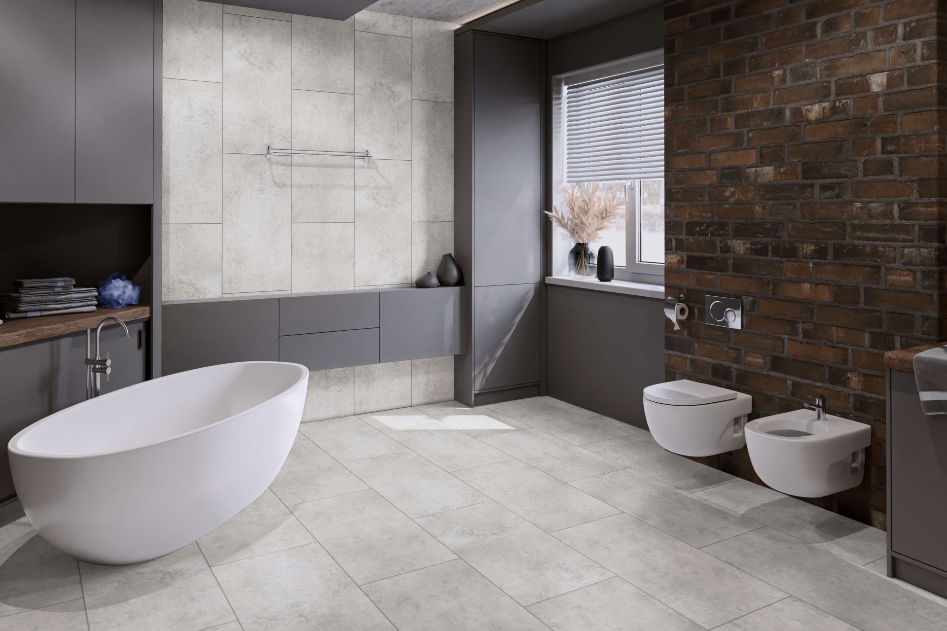 Усовершенствованная кварц-виниловая плитка «Damy Floor» Фудзияма (912,4*455,2*2,5 мм) — купить в Березовском