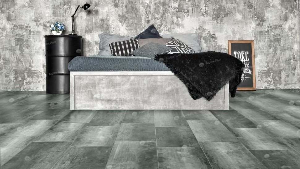 Виниловая плитка "Alpine Floor" Light Stone Корнуолл (608*303*2,5 мм) — купить в Березовском