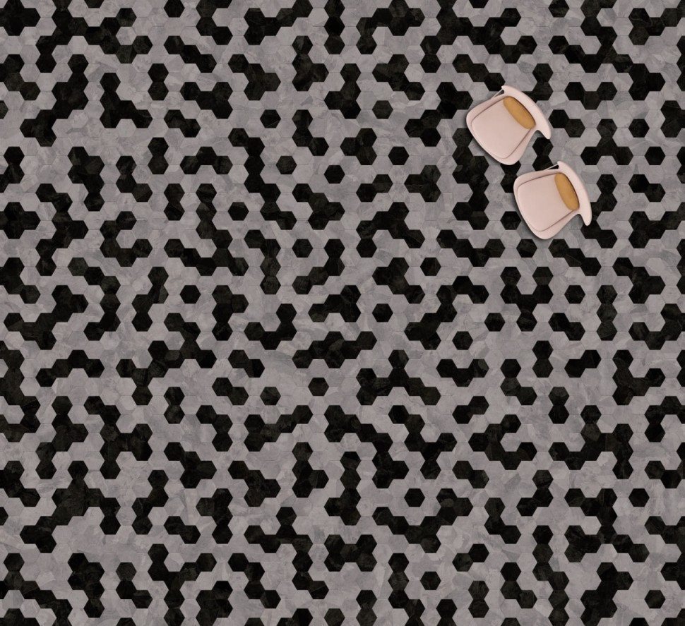 Виниловая плитка "Moduleo" Moods Hexagon 336 (226,32*196*2,5 мм) — купить в Березовском