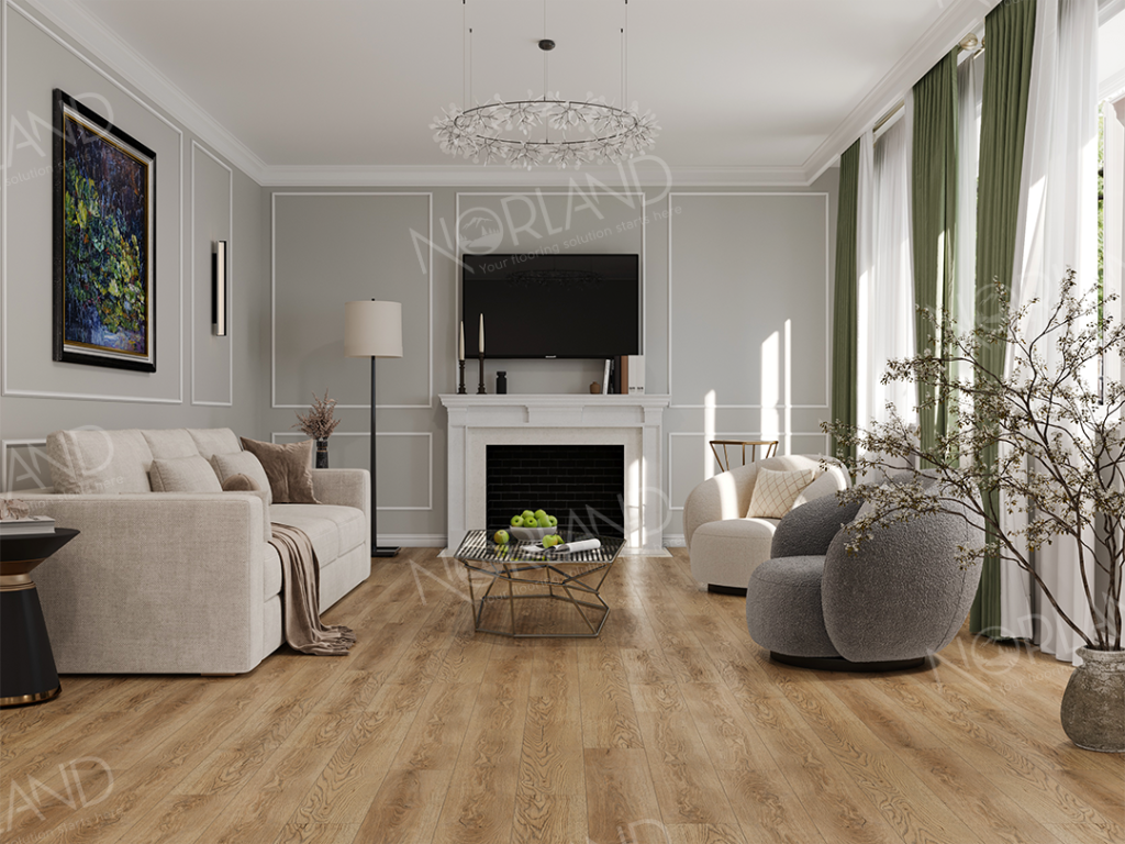 Каменно-полимерный ламинат SPC "Norland" Gaula (1220*183*4 мм) — купить в Березовском