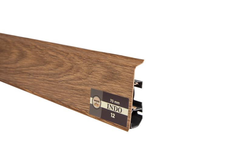 Плинтус "Arbiton" Indo Дуб Темный (2500*26*70 мм) — купить в Березовском
