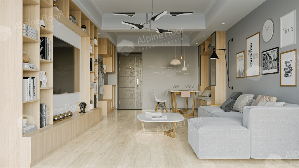 Кварцвиниловая плитка LVT "Alpine Floor" Сонома (1227*187*5 мм) — купить в Березовском