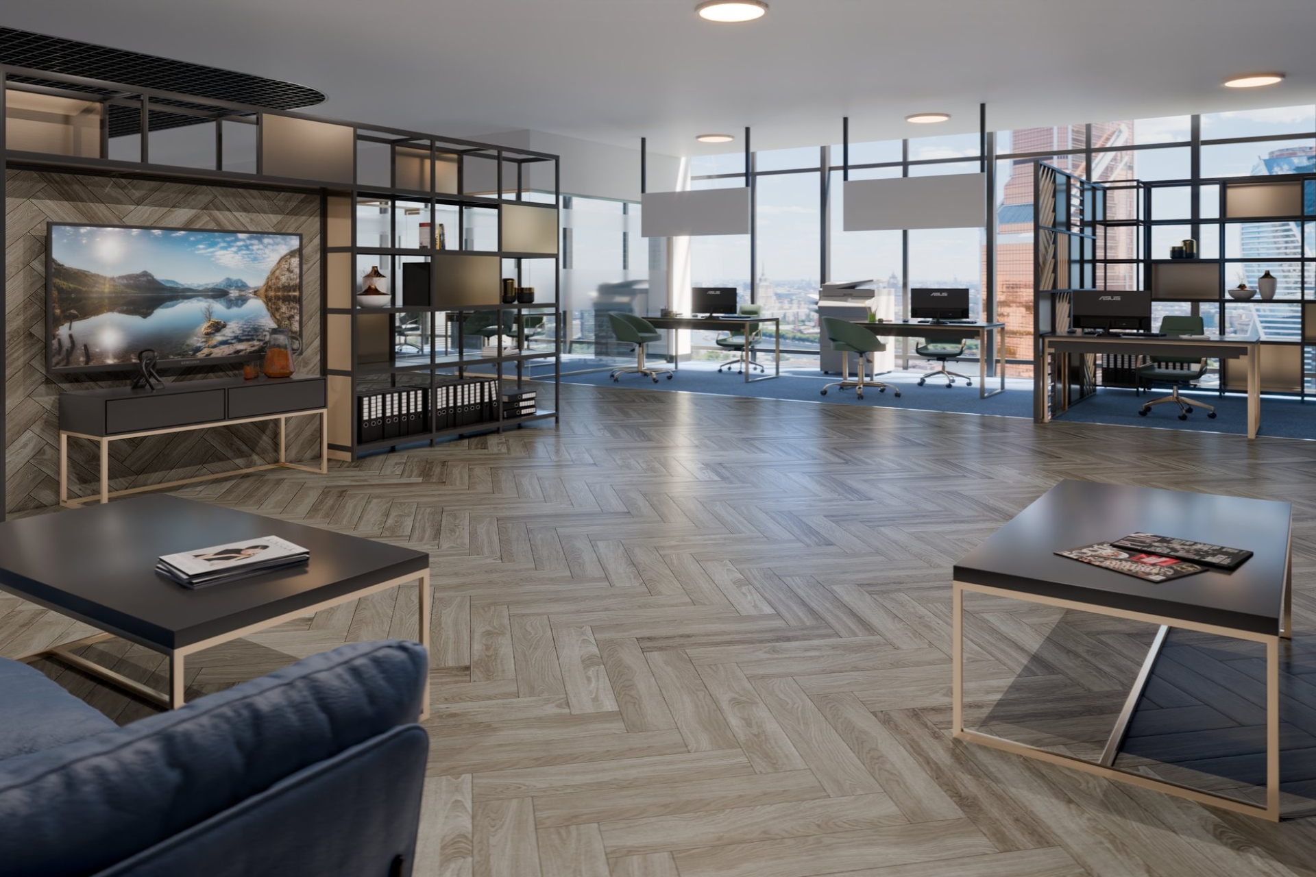 Инженерный паркет «Damy Floor» Скандинавский (укладка елочкой) — купить в Березовском