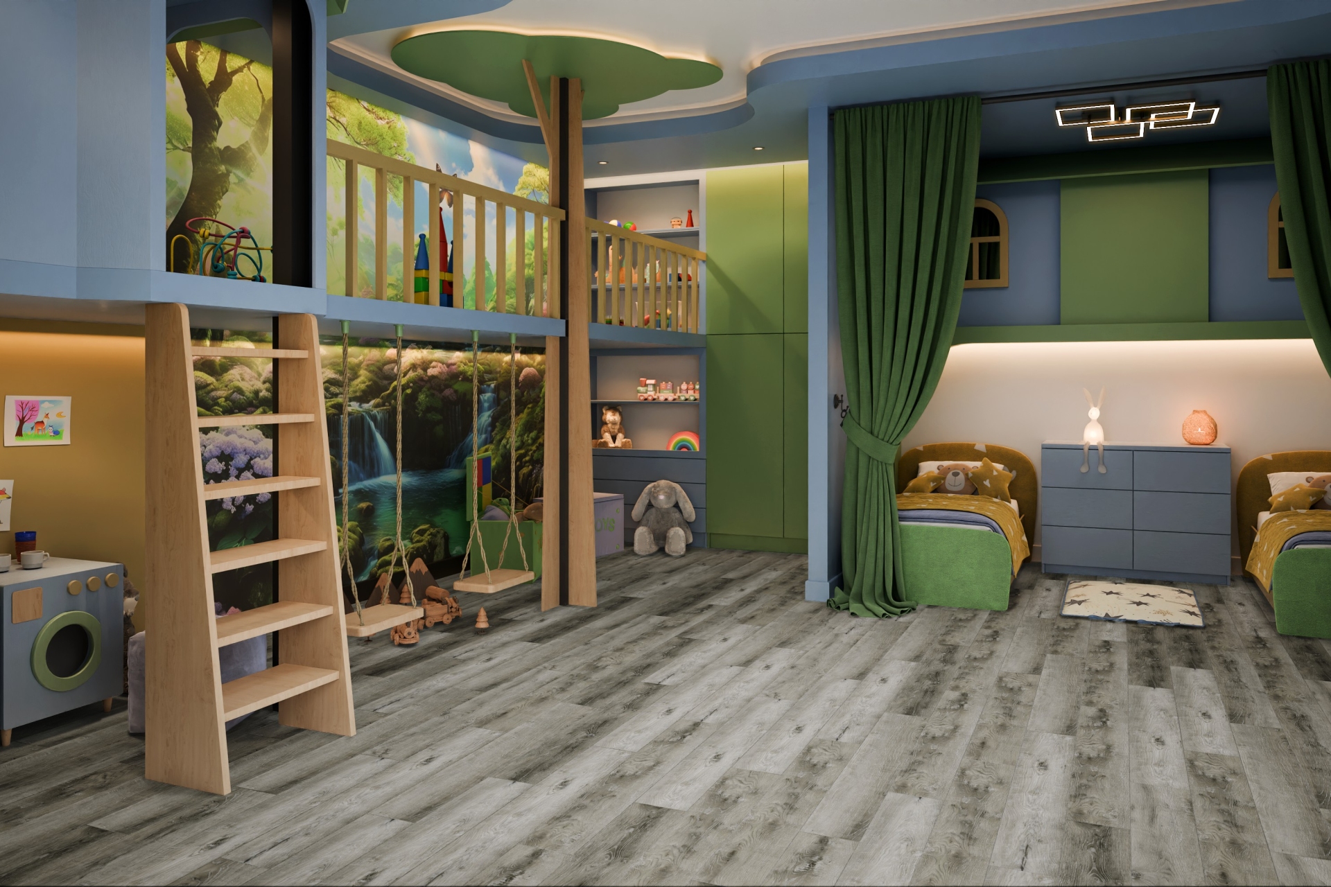 Усовершенствованная кварц-виниловая плитка «Damy Floor» Дуб Рустикальный Серый (1227*187*2,5 мм) — купить в Березовском