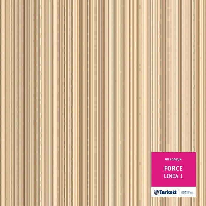 Линолеум полукоммерческий "Tarkett" Force Linea 1 (4м) — купить в Березовском