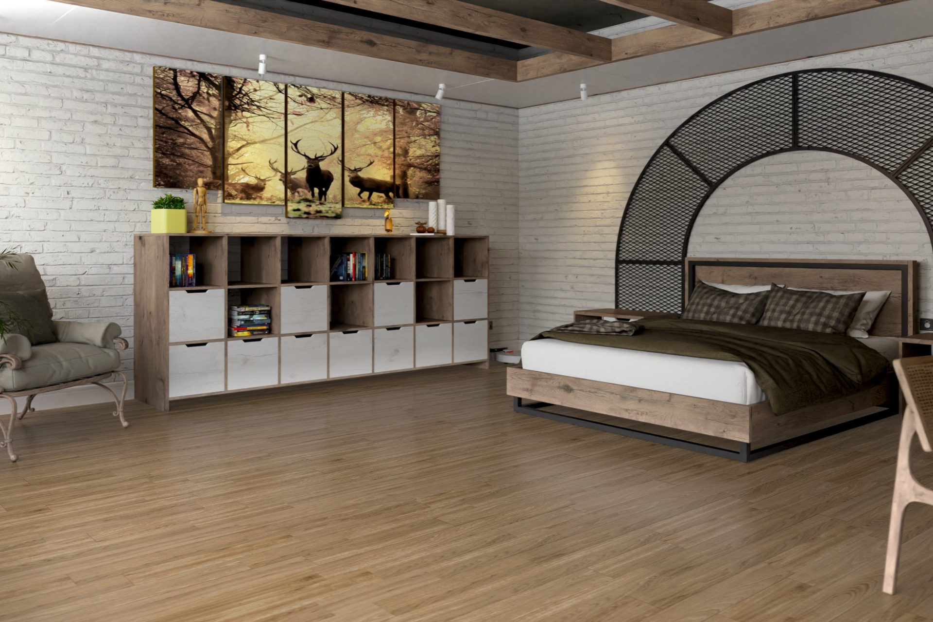 Инженерный паркет «Damy Floor» Натуральный (укладка палуба) — купить в Березовском