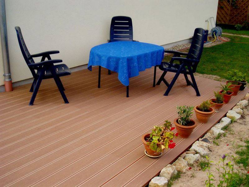 Террасная доска Deckron (4000*153*28 мм) шовная — купить в Березовском