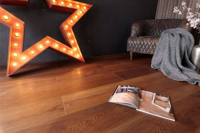 Замковая ПВХ плитка "Aquafloor" AF8026XXL (1800*228*8 мм) — купить в Березовском