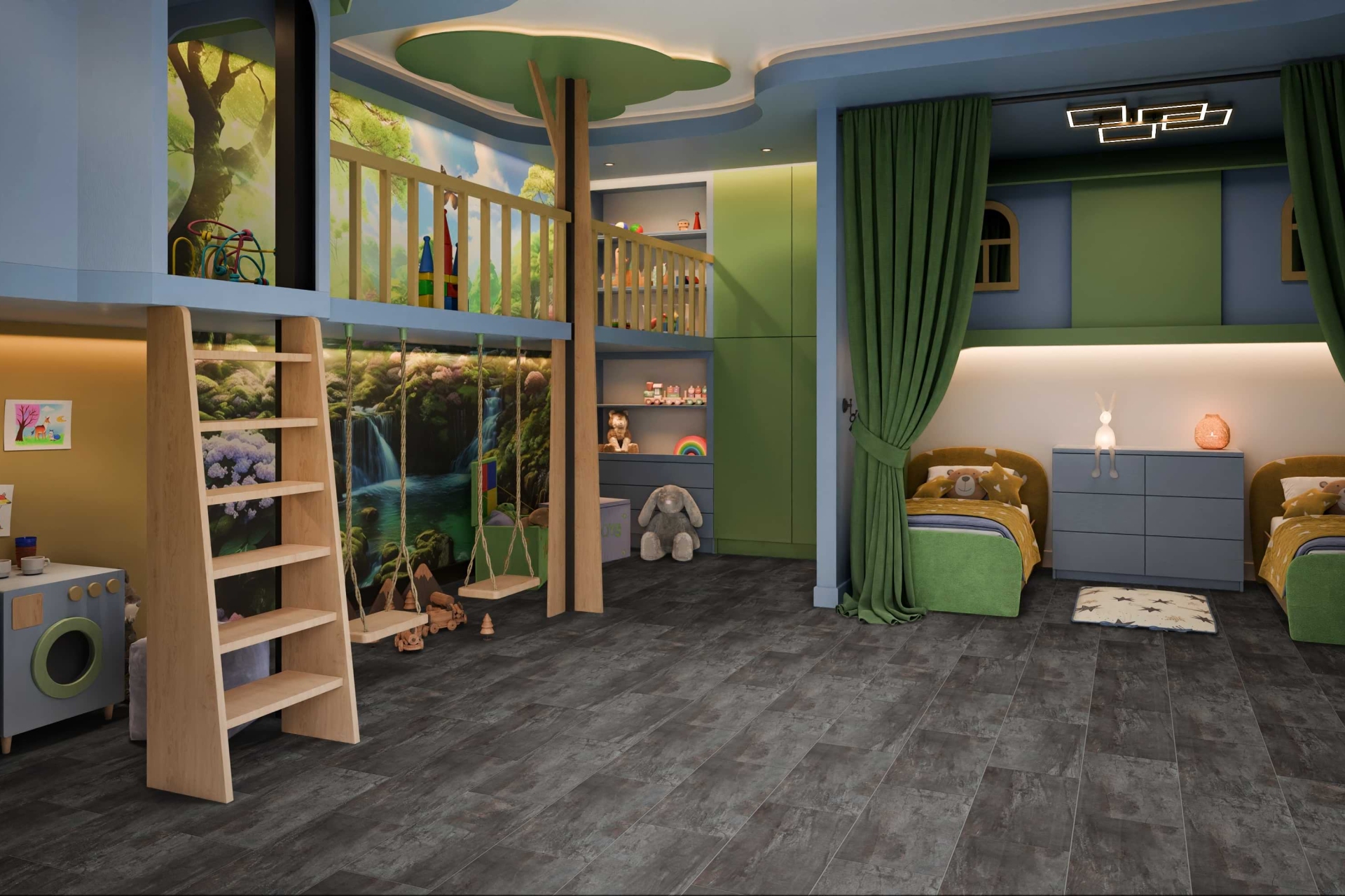 SPC плитка «Damy Floor» Вайсхорн (610*305*5 мм) — купить в Березовском