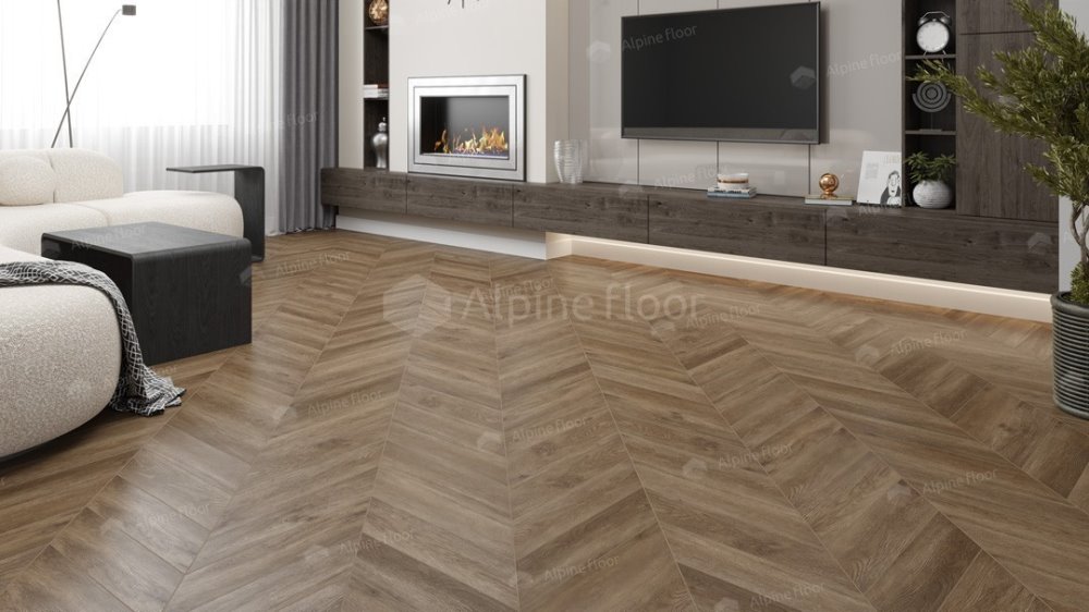 LVT плитка "Alpine Floor" Макадамия (555*127*2,5 мм) — купить в Березовском