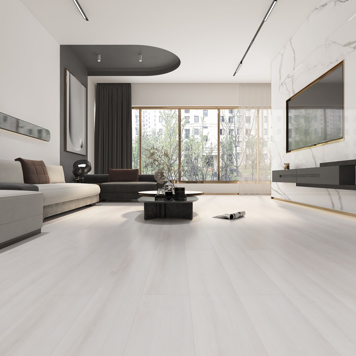 SPC ламинат "OneFloor" ЕСО 5055 (4V фаска) (1220*184*4 мм) — купить в Березовском