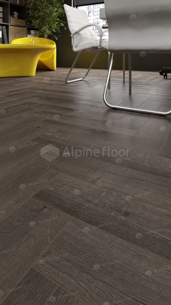 Виниловая плитка "Alpine Floor" Parquet LVT Дуб Антарес (590*118*2,5 мм) — купить в Березовском