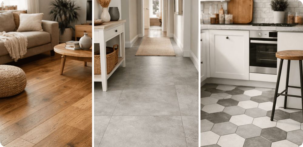 Все о видах напольных покрытий