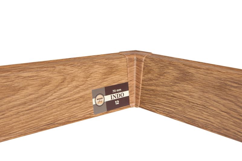 Плинтус "Arbiton" Indo Дуб Темный (2500*26*70 мм) — купить в Березовском