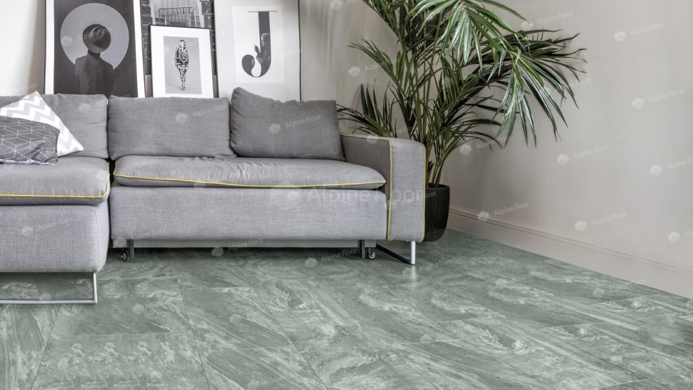 Виниловая плитка "Alpine Floor" Light Stone Хэмпшир (608*303*2,5 мм) — купить в Березовском