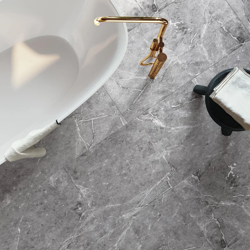 SPC ламинат "Invictus" Hudson Stone Silver (907*450*6мм) — купить в Березовском