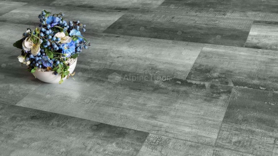 Виниловая плитка "Alpine Floor" Light Stone Корнуолл (608*303*2,5 мм) — купить в Березовском