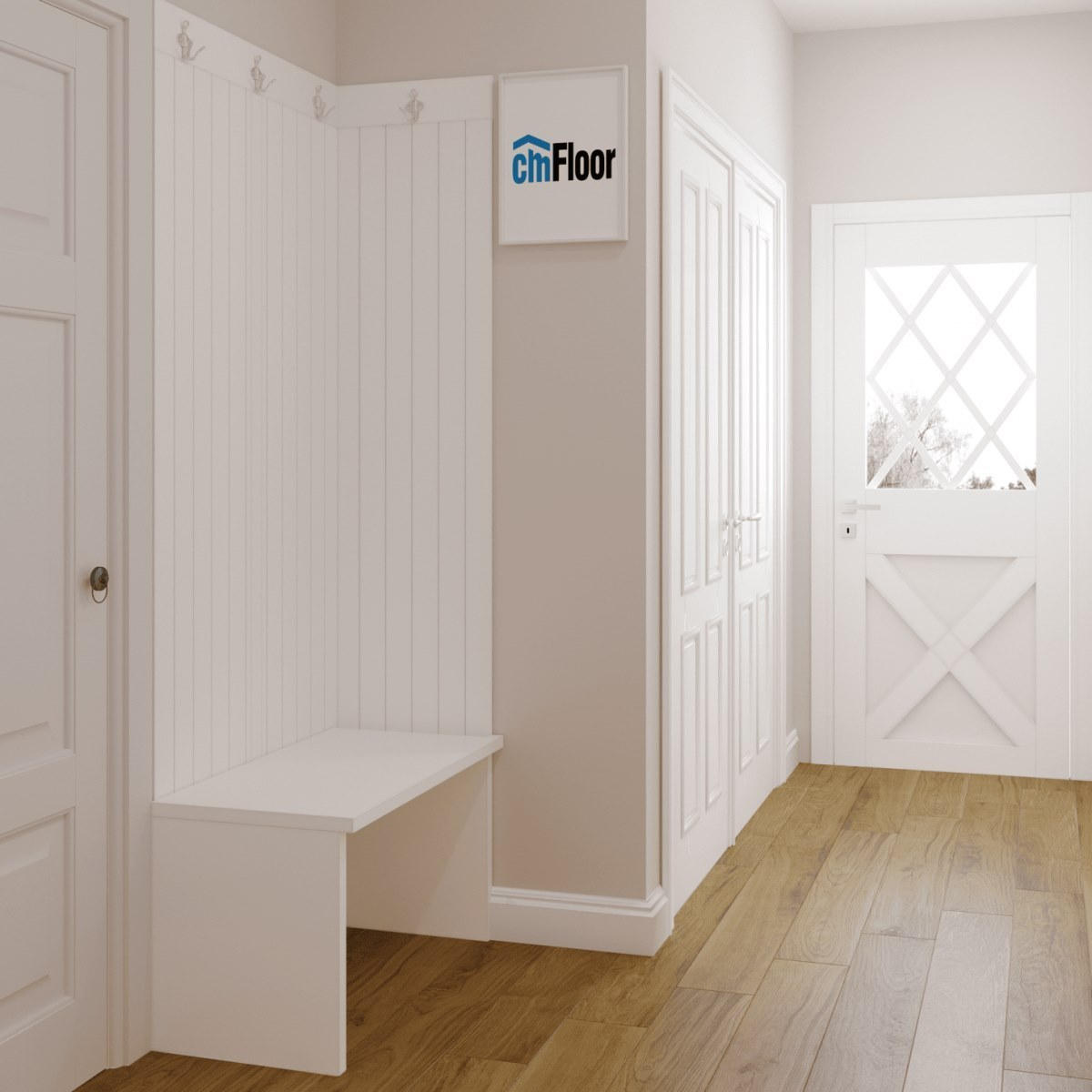 Виниловое напольное покрытие ScandiWood 04 Орех Американский (180*1220*5 мм) — купить в Березовском