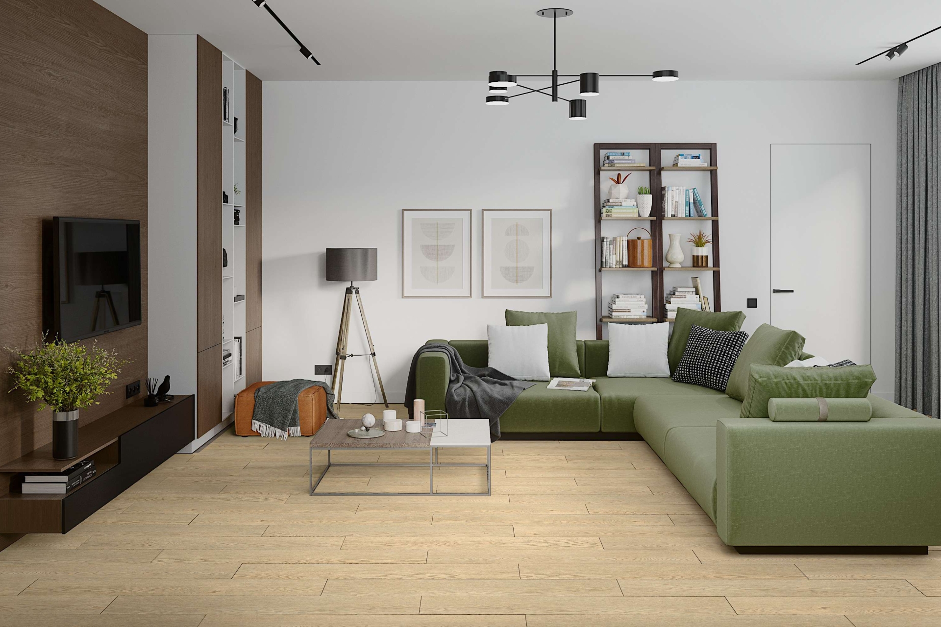 SPC ламинат «Damy Floor» Дуб Латте (1220*180*4 мм) — купить в Березовском